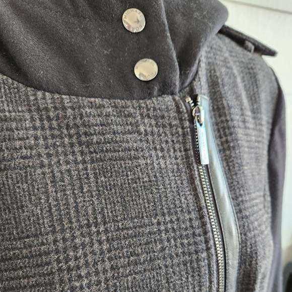 Michael Kors Side Zip Hooded Coat - Picture 15 of 15